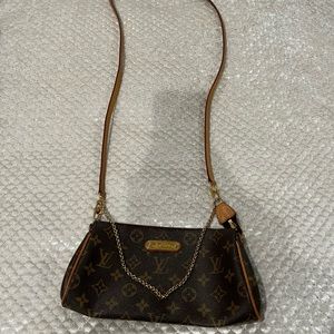 Louis Vuitton Eva crossbody monogram Authentic bag.